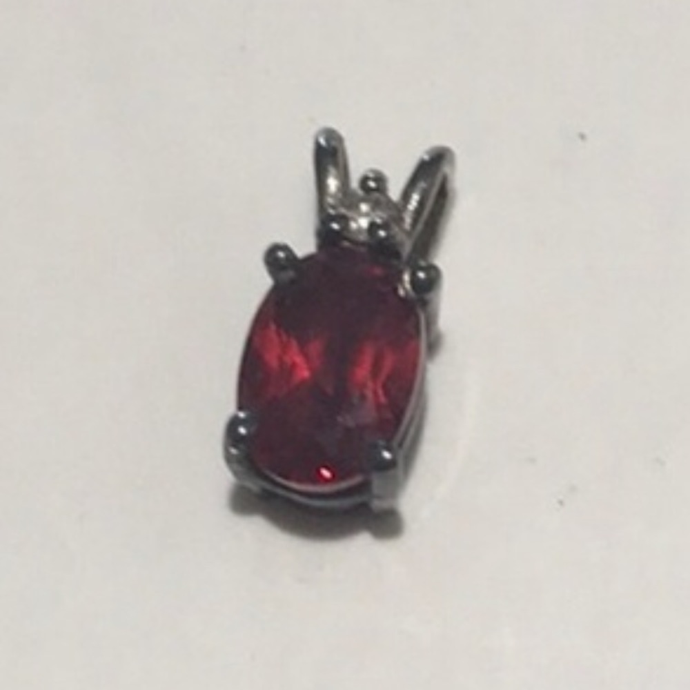 Garnet charm